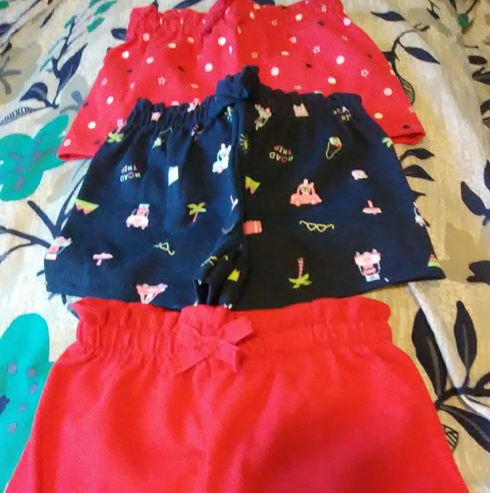 0/3 months baby shorts